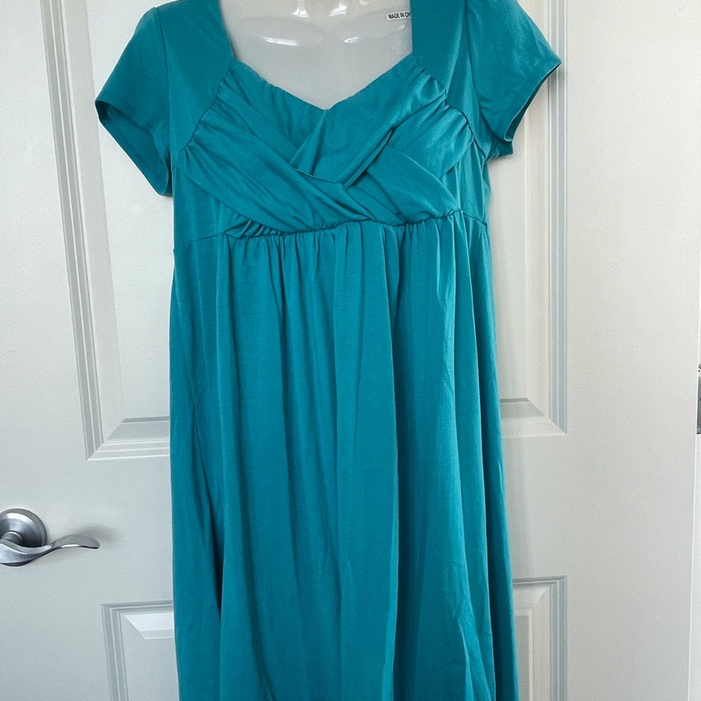 Turquoise Dress - Size Small